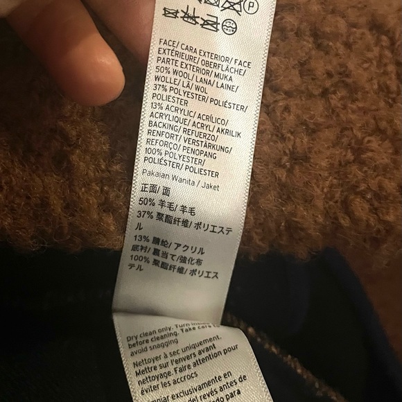 TOPSHOP Wool Teddy Coat - Picture 6 of 6